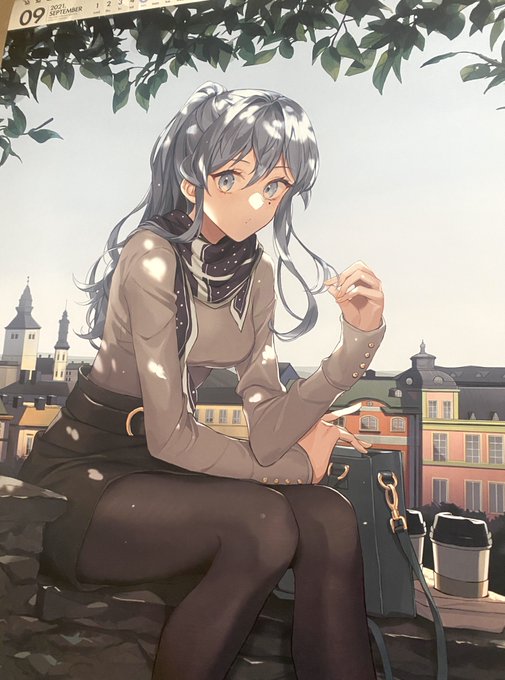 艦これカレンダーめくりの時間だ!なんというかこう、奥さんとその妹という感じがする…去年9月はゴトチャンだったようでそろそろスウェーデン艦にも2隻目が来て欲しいな 