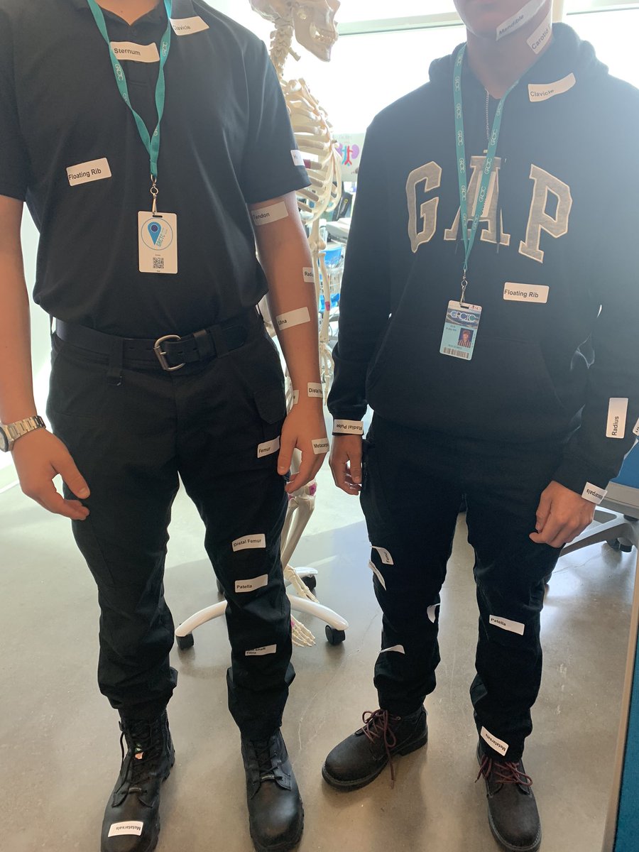 GRCTC_EMT's tweet photo. This is how we practice labeling! Gotta learn the basics before going to clinicals! #thegisdeffect @GR_CTC https://t.co/ucJ0kyZahl