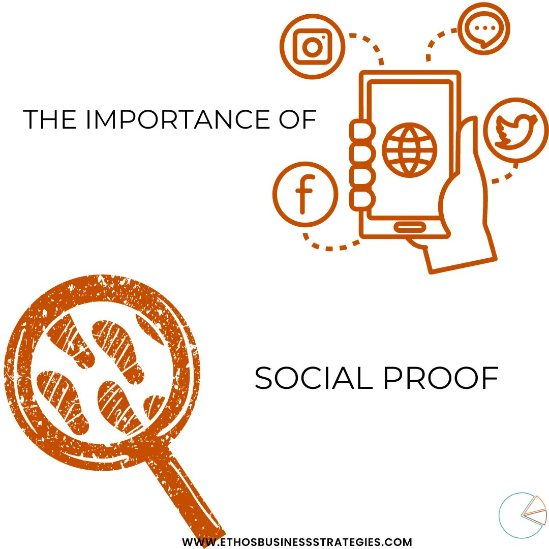 EthosBS's tweet photo. Social proof is important, and exists to give your business the backbone it needs to be a valid business to possible customers, and or potential investors.
Visit https://t.co/Yh9Aohcdbz for more info, OR contact us through our bio for more info!
#businessstrategies #ethosbs https://t.co/pOoPDhaW4B
