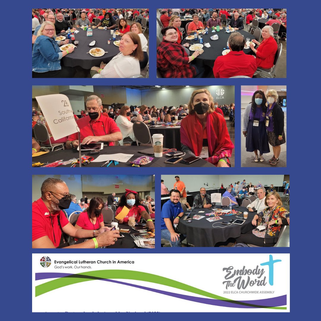 Eight voting members from SWCA attended the 16th Churchwide Assembly of the ECLA from 8/9-12 in Columbus, OH. Read the impressions of some of our voting members here. 
#ELCAcwa #B3SWCA
conta.cc/3Q3bhg8