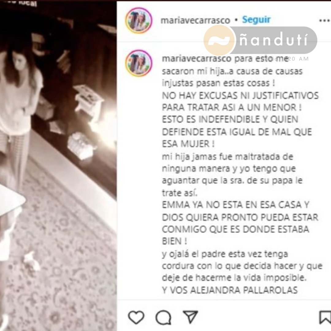 nanduti's tweet photo. 🔴Terrible maltrato a una niña

Una madre denunció en sus redes sociales que su hija era cruelmente maltratada por la nueva pareja de su padre.

Según cuenta la mujer, le sacaron a la niña para que vaya a vivir con el papá  #1020AM https://t.co/vfQMxs97up