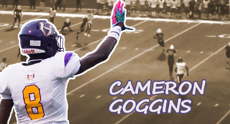 Hampton senior <a href="/CameronGoggins1/">Cameron Goggins</a> has 303 yards on just 13 receptions this year so far to go along with a couple interceptions. The 6'2" #sleeper is making a statement in the early season &amp; someone to watch closely. #RecruitGeorgia MORE: recruitgeorgia.com/goggins-making…