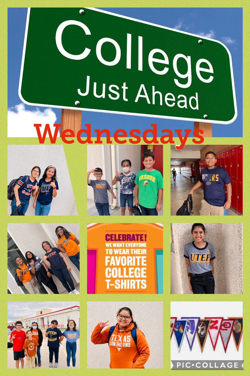 College Day <a href="/MacarthurPonies/">MacArthur Ponies</a> ♥️🖤📣 <a href="/RoseAnn46086516/">Rose Ann Martinez</a> <a href="/DsayavedraEPISD/">Diana Sayavedra</a> @endlesspossibilities @itstartswithus