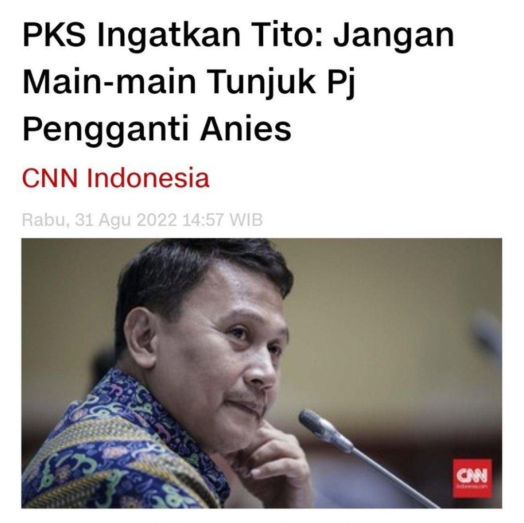 Tolong Pak Tito, tunjuk <a href="/basuki_btp/">Basuki T Purnama</a> menjadi PJ Gubernur DKI Jakarta, biar timeline kembali riuh.

Yang setuju RT, yang tidak setuju Like, yang mau komen bebas silahkan komen.