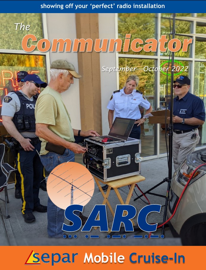 The September-October 2022 SARC Communicator
We're back with 130+ pages of projects, news, views and reviews  available for viewing or download at ve7sar.blogspot.com/2022/08/the-se…
Share it with a friend.  #RACtweets #ARRL