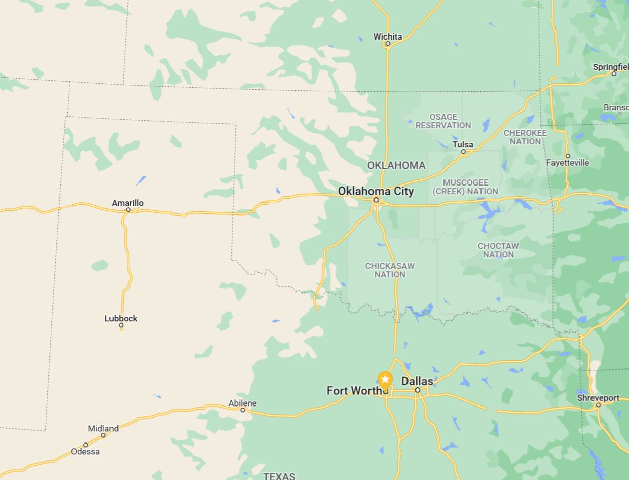 Traces of Texas on Twitter "At 624 miles, the TexasOklahoma border is