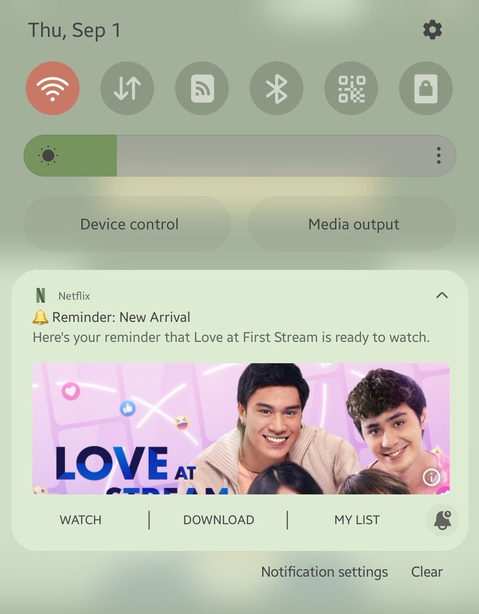 iam_anggee's tweet photo. Ang cute ng notif ko 😍 

LAFS OUT ON NETFLIX https://t.co/1Mxfvid5P8