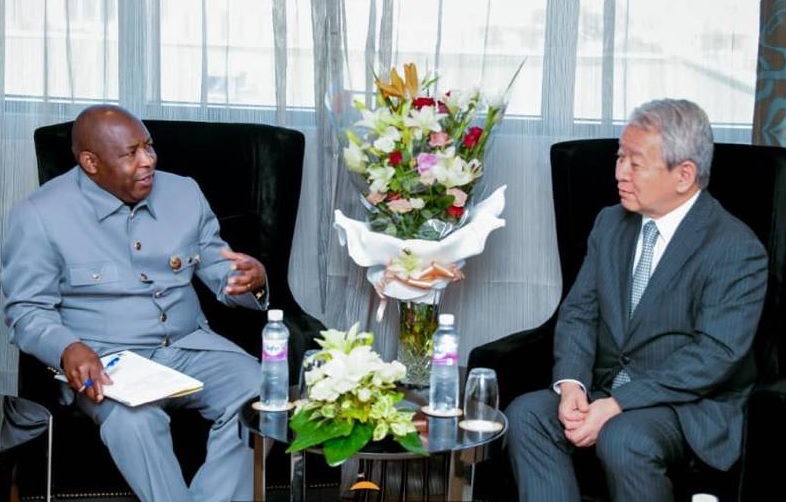 #JICA President Tanaka met #Burundi President H.E. Evariste NDAYISHIMIYE. They exchanged views on development in the fields of #RiceProduction, #TransportInfrastructure and #HumanCapital. President NDAYISHIMIYE thanked and expressed expectations for further cooperation.
#TICAD8