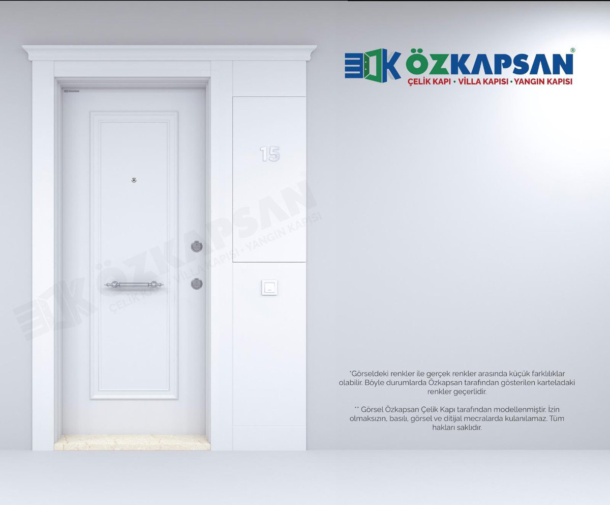 ozkapsanckapi's tweet image. @ozkapsanckapi Özel tasarım butik Çelik Kapı modellerimiz..
#özkapsan #özkapsançelikkapi #mimarlık #dekarasyon #villa #kapı