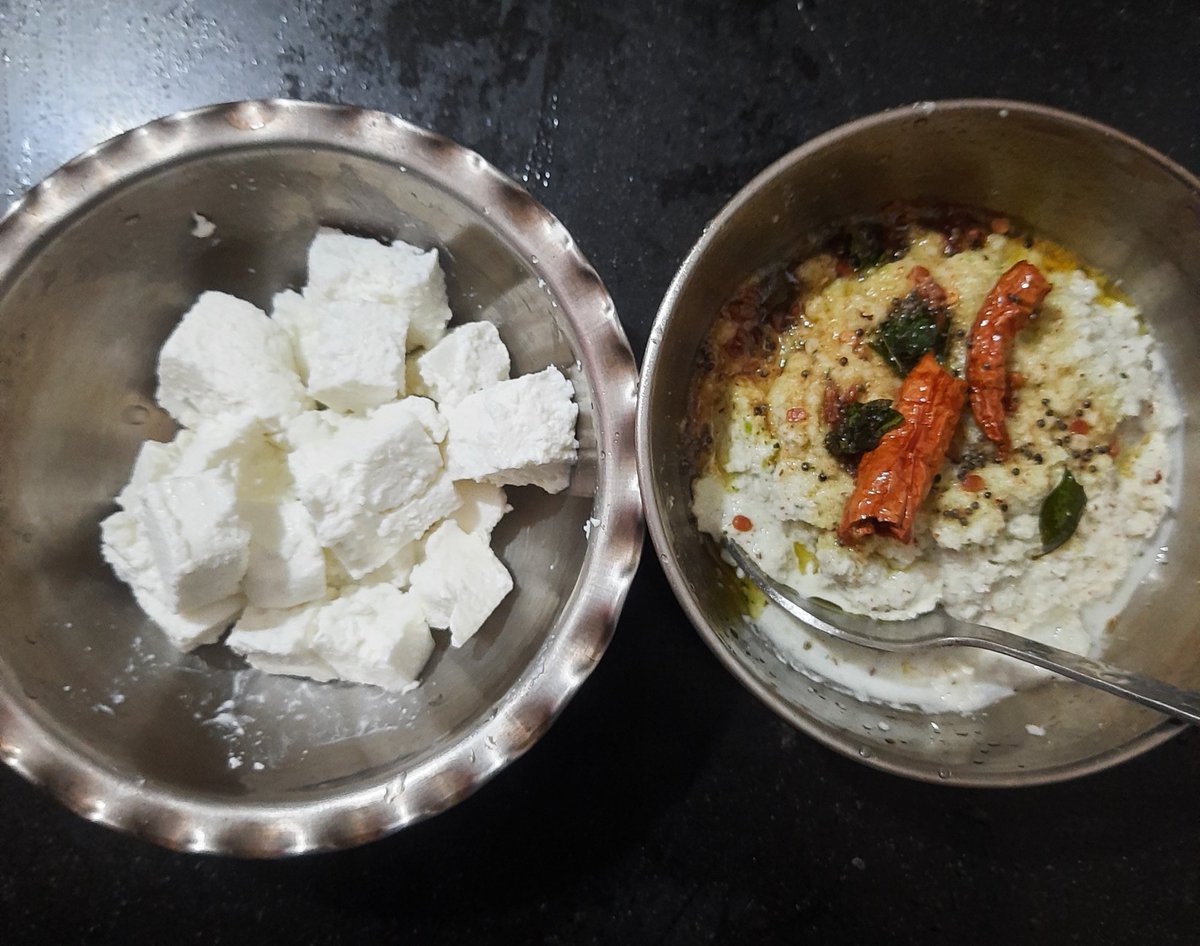 Very simple & easy meal Coconut chutney with some raw malai paneer cubes Just pour the paneer into the chutney & enjoy #Lowcarb Can be breakfast or any meal for that matter Paneer can be 100 or 200gm as per need @dlifein