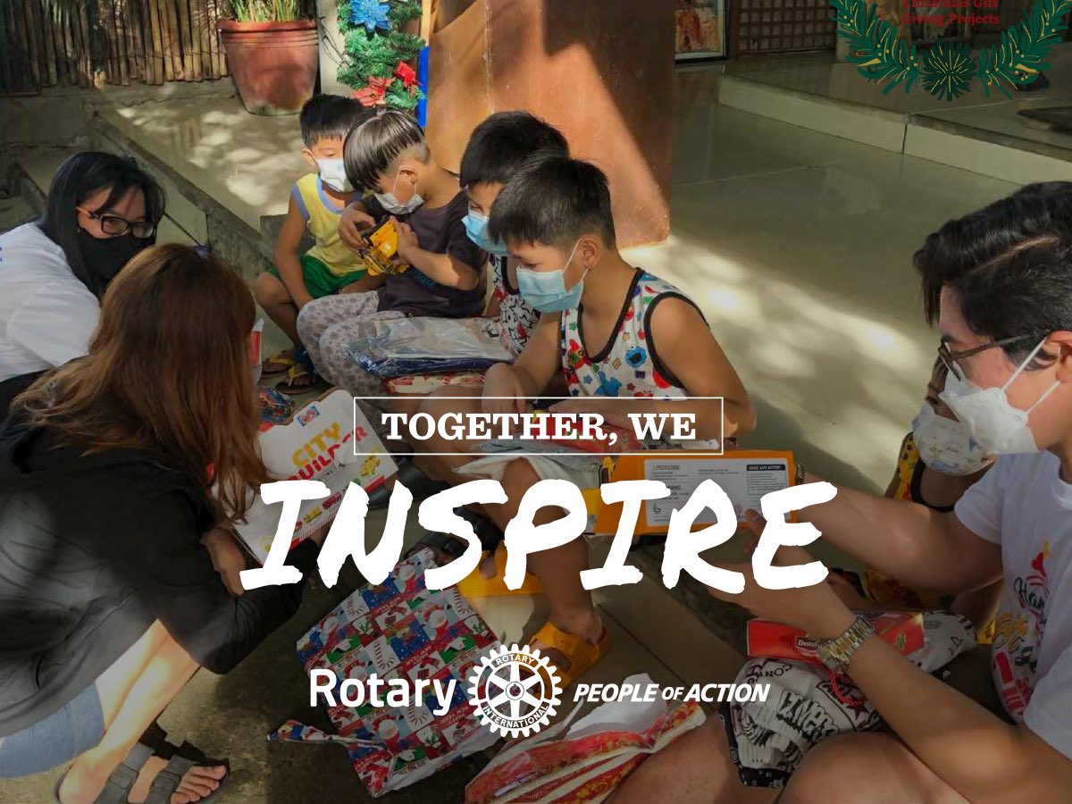RAC_SantaMaria's tweet image. #PeopleOfAction #RotaractInAction ✊

"Rotary believes that giving inspiration to the young generations will bring good hope that these young generations will reciprocate the same inspiration that they had and continue the passion for giving more inspiration and helping out our