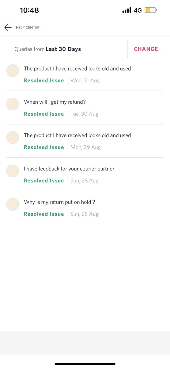 Inspite of following up so many times for the return process they resolve the issue without solving it !! @myntra We are not buying products for free. We are paying for it and if we have to face such issues while returns what sense is this ???