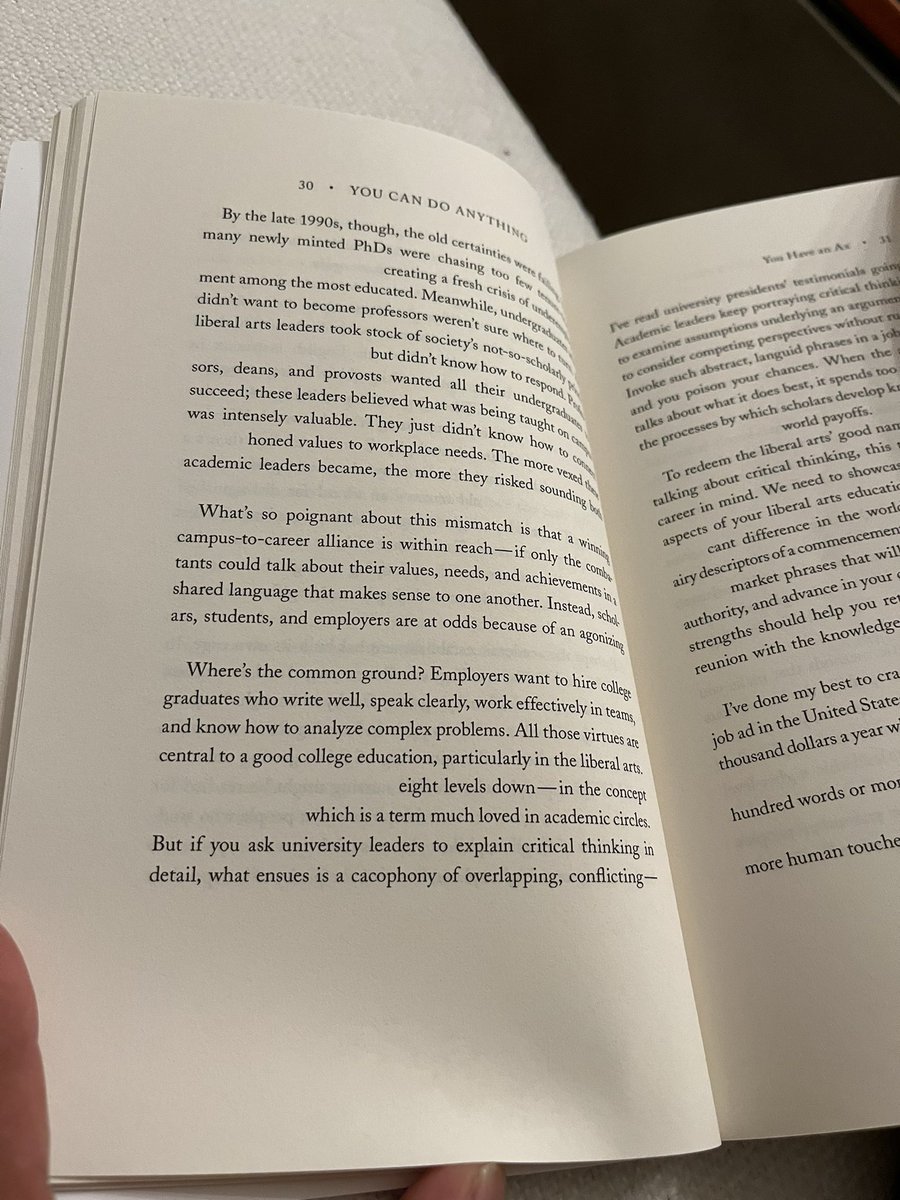 Mmmarss's tweet photo. @GeorgeAnders Is it safe to assume my book was not supposed to come with missing words??? https://t.co/dQiB5FZsZl