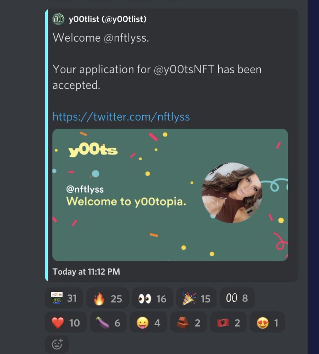 Loved Degods since my first weeks in the space.. they were always just slightlyyy out of reach. So excited to finally be joining this fam- LFG!! ty to <a href="/y00tsNFT/">y00ts</a> and everyone that has supported 🥹❤️🙏🏻