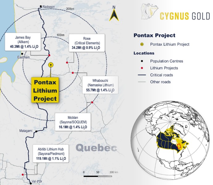ReadCorporate's tweet photo. #Lithium gurus Mark Calderwood & former SQM chief exploration geo Gareth Reynolds join #Cygnus Gold as it starts work at #Pontax lithium project.
Pontax is in James Bay, which hosts #Patriot's (Ken Brinsden-chaired) huge #Corvette lithium project.
https://t.co/uqpIKsSOnV
$CY5 https://t.co/XTfmROaXc7