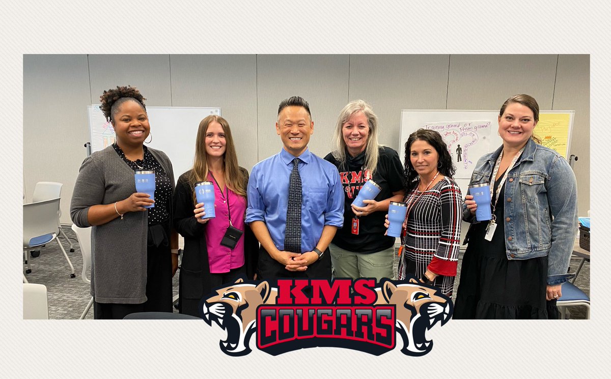 Thank you <a href="/HumbleISD_ADV/">Humble ISD Advanced Learning</a> for the Depth &amp; Complexity learning with David Chung <a href="/JTaylorEdu/">J Taylor Ed: The Center for Depth & Complexity</a> and for our <a href="/HumbleISD/">Humble ISD</a> tumblers! #KMSCougarPride