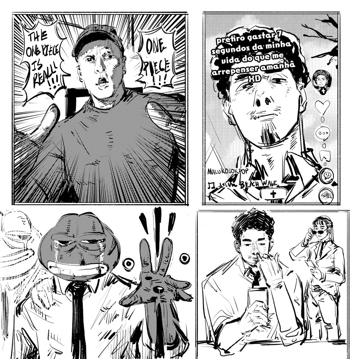 TZXJ6's tweet photo. Não sei
.
.
.
.
#anime #manga #mangá #sketch #dailysketch #rabisco #malucoquerabisca #medibangpaint #wacom #arte #art #quadrinhos #comic #bw #oc #meme #pepe #onepiece #practice #hq https://t.co/8XpbB5XtcE