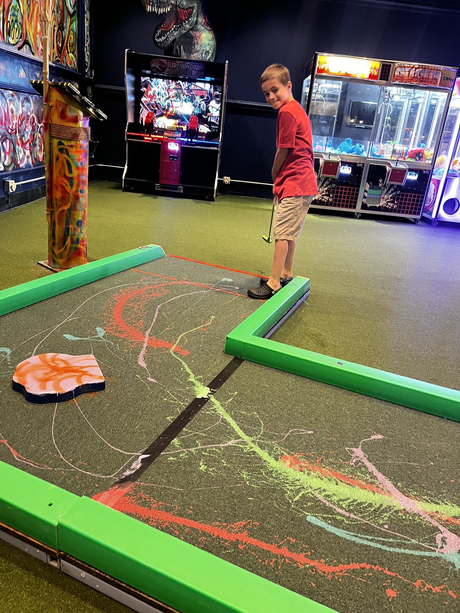 UPSManJohn's tweet photo. I love vacations where I get to spend time with my grandson. It’s a tradition that we go to the Lucky Snake Arcade one of my days off. #PopPopLife. https://t.co/7GPXrwyJ05