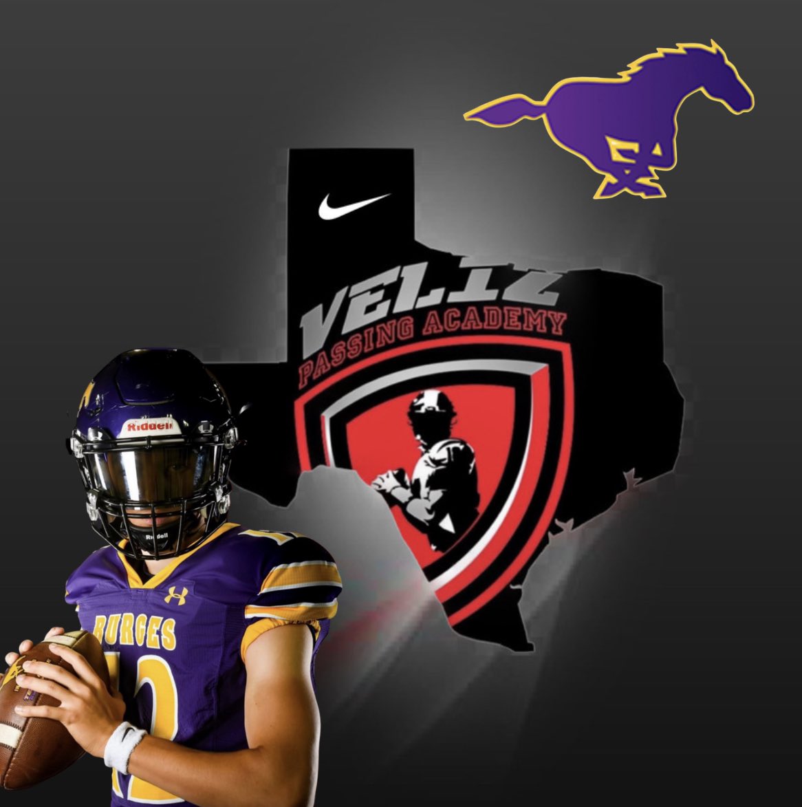 We want to wish the best of luck this season to <a href="/burgesfootball/">Burges Football</a> 
gunslinger <a href="/TD_Routledge/">Andrew Routledge</a> 
#VelizAcademyTrained