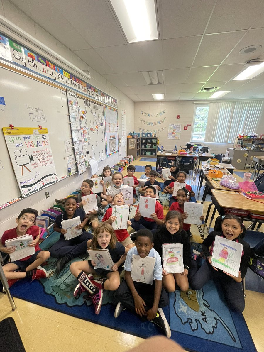 MsNathansNews's tweet photo. We’ve been super busy in 2nd grade! Students have been building their skills as readers and writers over the past couple of weeks. Today, we visualized 🎥 💭 https://t.co/h7wTku8pW6