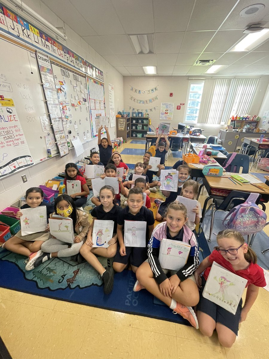 MsNathansNews's tweet photo. We’ve been super busy in 2nd grade! Students have been building their skills as readers and writers over the past couple of weeks. Today, we visualized 🎥 💭 https://t.co/h7wTku8pW6