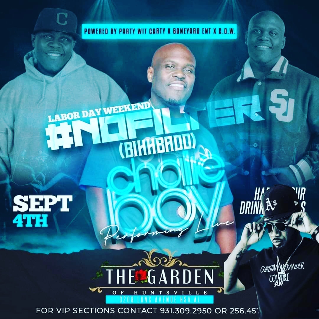 Catch me performing live! <a href="/thegarden/">MSG</a> opening for <a href="/D3CHALIEBOY/">Chalie Boy</a> Sep4th