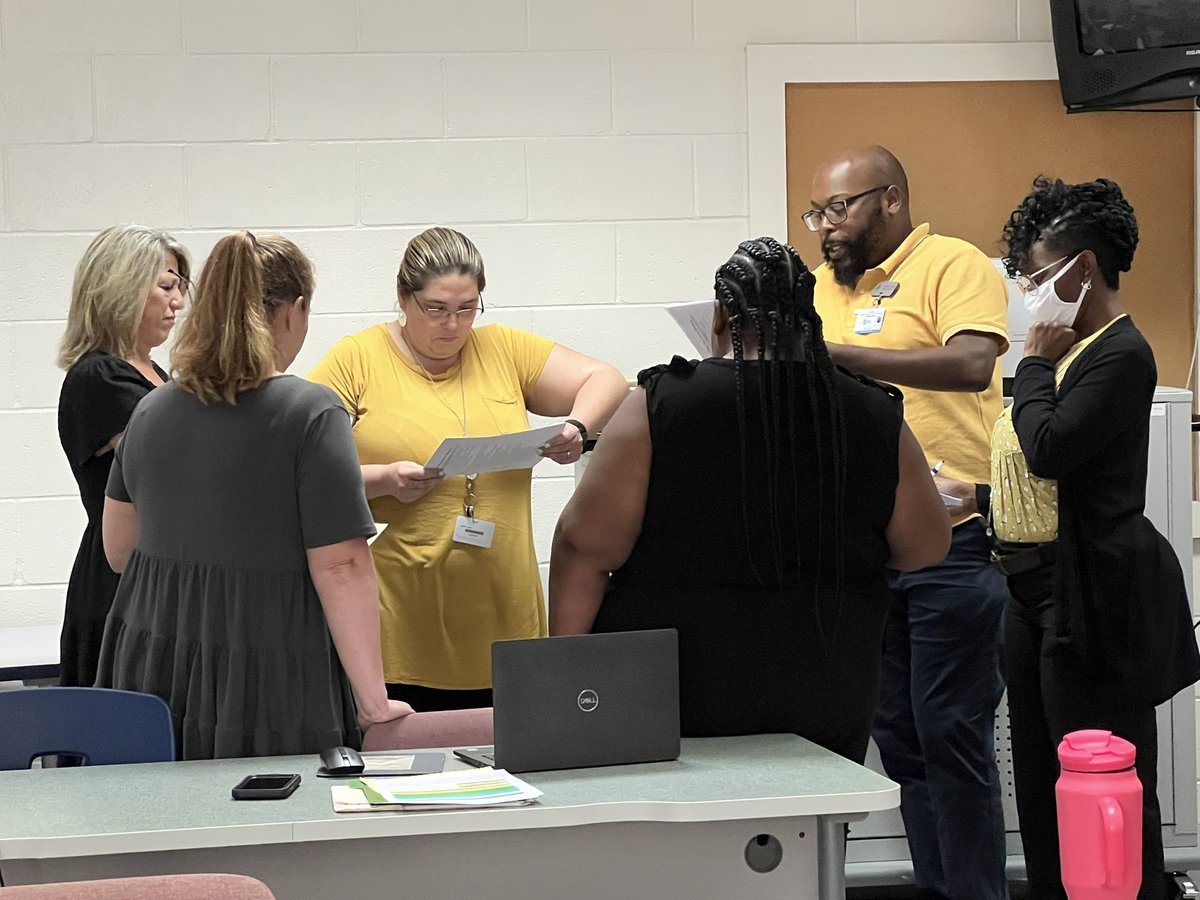CNBH3's tweet photo. This group of leaders is equipped and ready to be the best LEAs for our students. In challenging mock scenarios, they rocked their roles! They are champions for kids! #trustus #msglrs ##GRESA https://t.co/bcccEkycu0