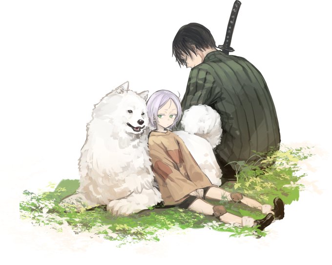 らくがきしりとり「陸」 