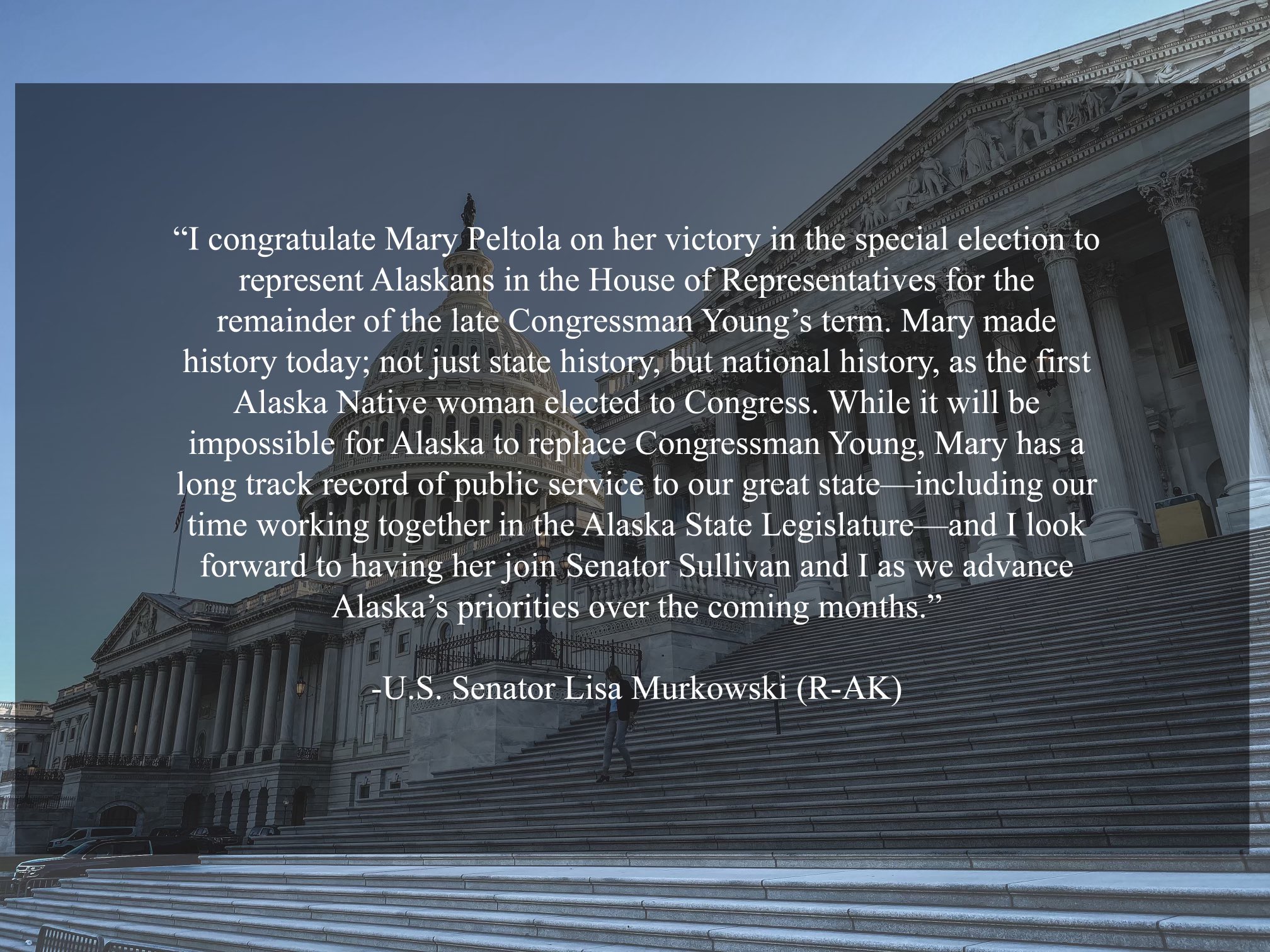 Sen. Lisa Murkowski on Twitter "Alaska Division of Elections have