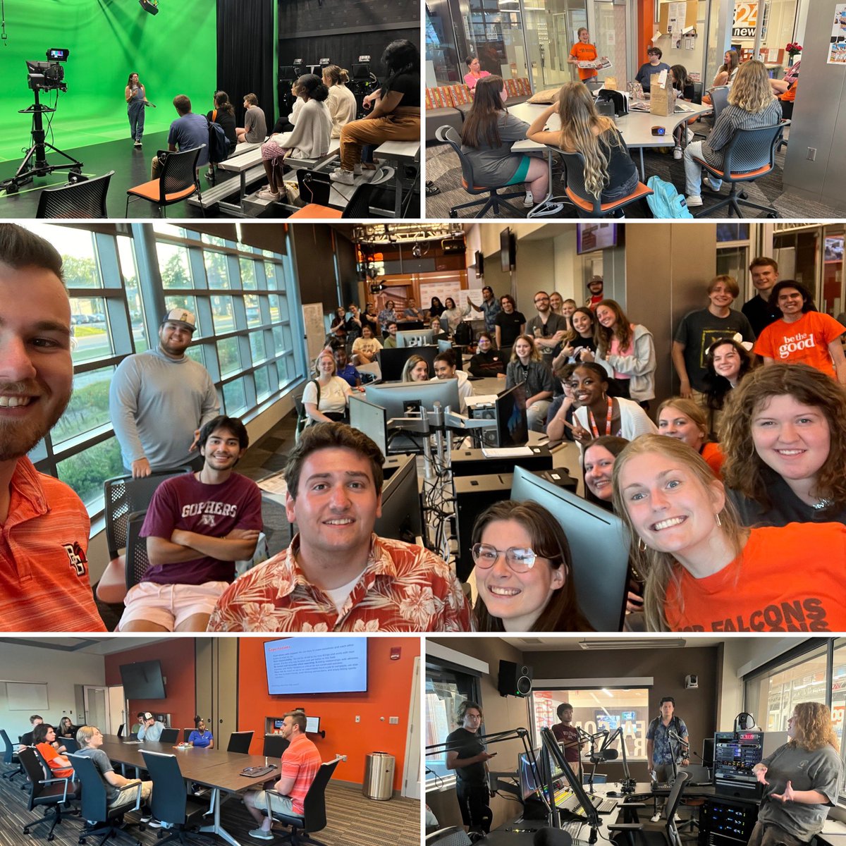 Huge shoutout to everyone who showed up for the first Falcon Media meeting tonight! Amazing turnout! We’re excited to see so many students across all majors joining our crew and learning about BG News, <a href="/BG24TV/">BG24</a>, @BGRSO, <a href="/wbgufm/">88.1 WBGU FM</a>, and Falcon Radio! 

🔍 Interested in joining? DM us!