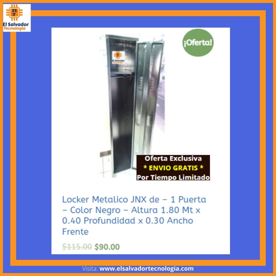 elsalvadortecno's tweet image. 🤩LOCKERS METALICOS.🛒
Variedad de Estilos Tamaños y Colores
💵Compra Facil llamando al ☎2272 0293
📞WhatsApp 7646 8272👇

#mueblesdeoficina #mueblesparaoficina
Salvador Tecnologia 

#lockers #casilleros
#lockersmetalicos #casillerosmetalicos
#lockersde5puertas #lockersdecinco
