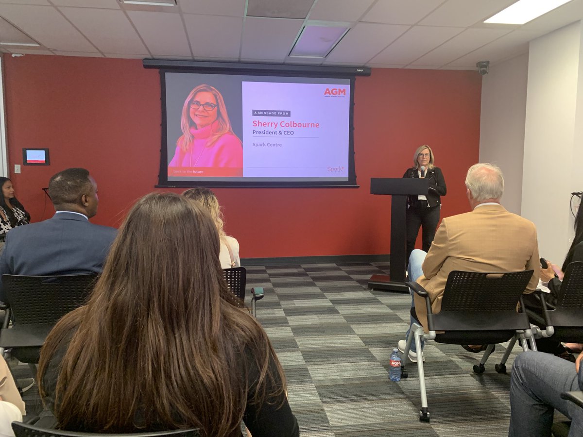 Pleased to join the board of the Spark Centre for Innovation and look forward to working with CEO Sherry Colbourne