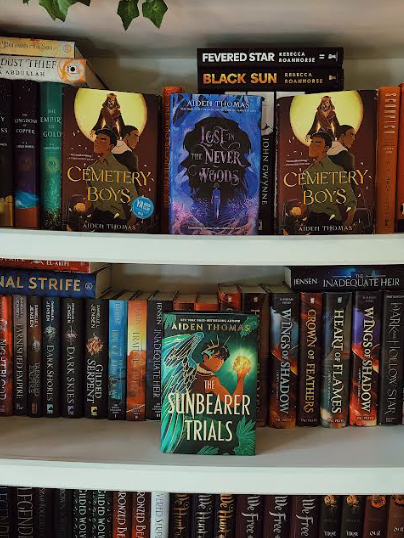 Thank you <a href="/RaincoastBooks/">Raincoast Books</a> for sending me a finished copy of #TheSunbearerTrails by <a href="/aidenschmaiden/">Aiden Thomas 🇵🇸</a> !!! Super excited to read !! <3  #cemeteryboys #bookstagram #Lostintheneverwoods 😍😍😍