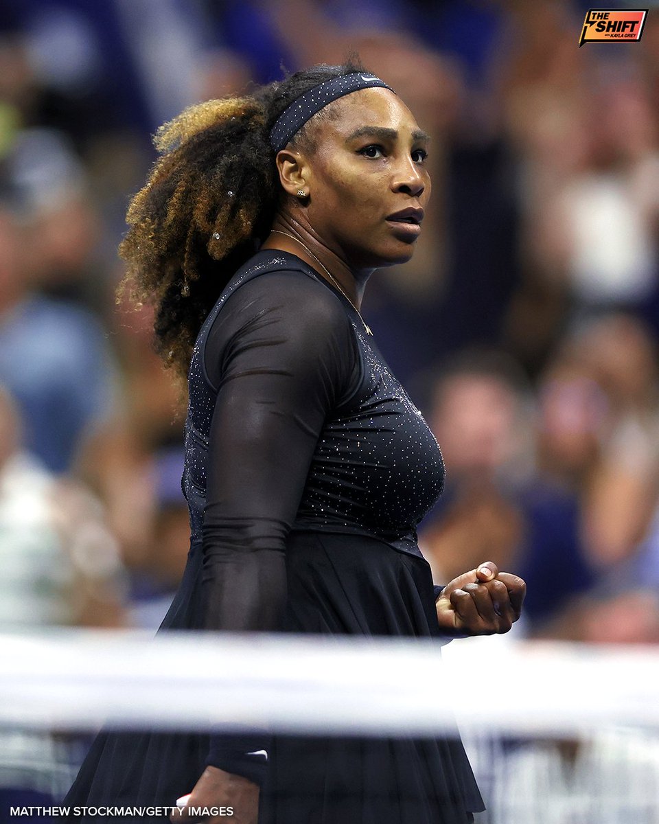 theshift_sports's tweet photo. SERENA WILLIAMS IS THE ONE. 🐐

She knocks off No. 2 Anett Kontaveit to reach the third round at the US Open! We could be in for a magical run... https://t.co/9yNqgNb7Ml