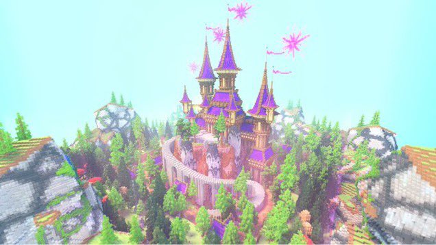 TheBuildstoreMc's tweet photo. Venture into the castle in this new Purple Castle Hub!

Built by one of our creators at The BuildStore!

💼Discord https://t.co/COSEHtpX5C
🖱️Website https://t.co/3hz7VOdvKH

Be sure to tell your friends and give us a retweet! 

#Minecraft #Minecraftbuilds https://t.co/8ypFrHNVyK