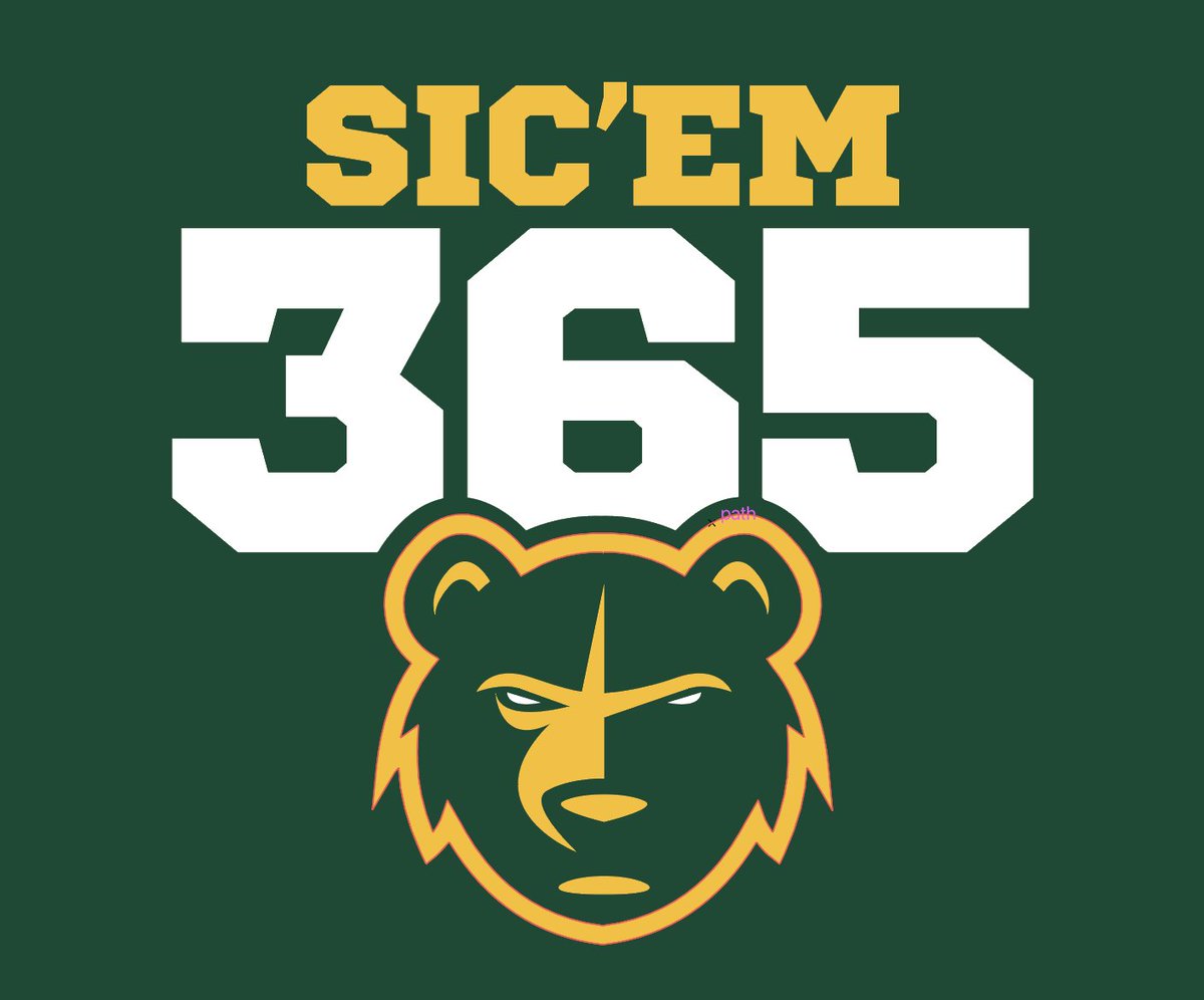 I am excited to become an athlete ambassador for SicEm365.com! Make sure to follow along @SicEm365 to keep up with all Green & Gold news this athletic season!