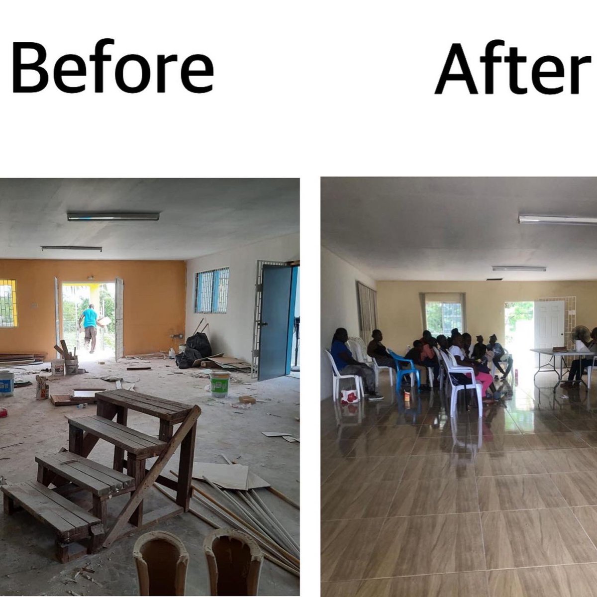 lothancousinsja's tweet photo. During the 2020 Elections,  we promised to modernize and upgrade community  centers across the constituency.
We are delighted to announce the completion of upgrades to the Milk River Resource Center. https://t.co/c3hhkwvCbg