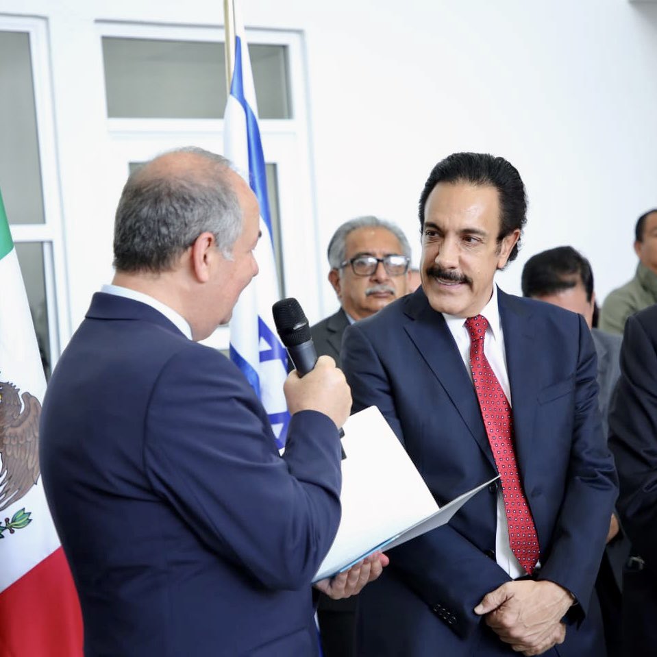 omarfayad's tweet photo. El mejor ejemplo de esta cercanía es que un importante espacio público en #Pachuca lleve el nombre David Ben Gurión, quien fue fundador del Estado de Israel 🇮🇱 y líder político de esa nación. https://t.co/FWekm1aBCY