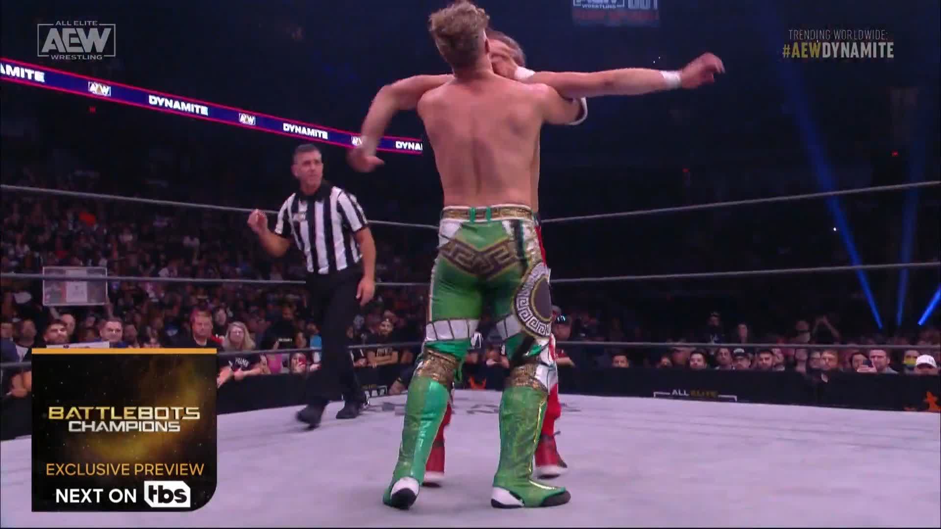 The disrespect of Will Ospreay, right in front of Kenny Omega! 