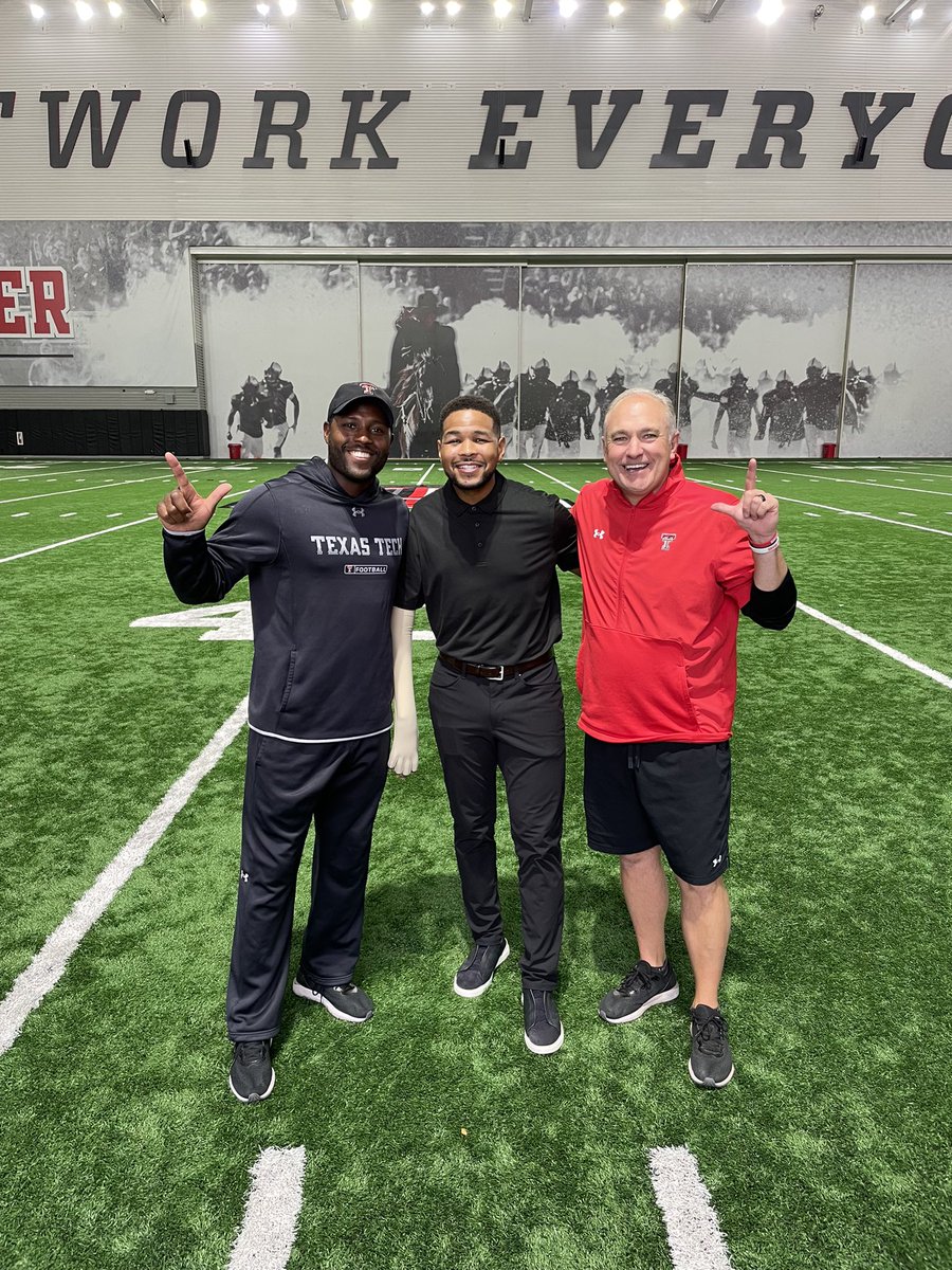 I had a great time speaking to the Athletes at <a href="/TexasTech/">Texas Tech University</a> this evening.