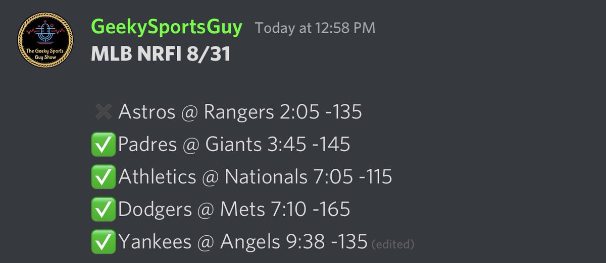 The Geeky Sports Guy tweet media