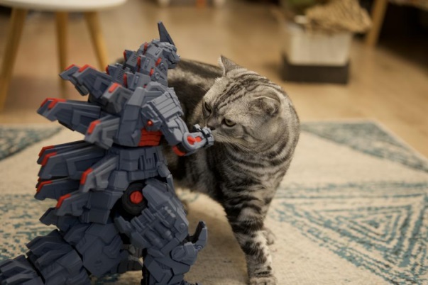 esun3dfilament's tweet photo. Kitty vs Godzilla ๐คฃ
Who is the winner this time?
#3dprinted with eSUN PLA-matte by kaye โค๏ธ
.
.
#3dprint #3dprinting #plamatte #esun #cat #godzilla #3dmodel https://t.co/ktZ2jFGVSj