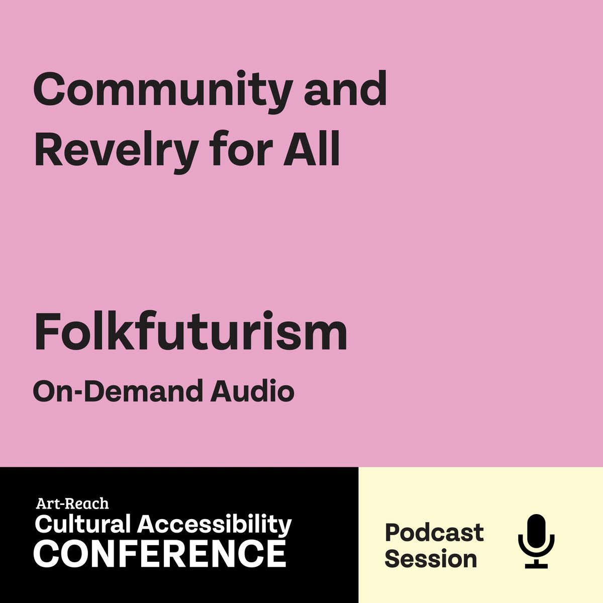The artists of Folkfuturism have worked for years to find ways for people interested in the arts to be able to participate in ways that don't require too many “spoons”.   

Learn more about this conference session at art-reach.org/conference