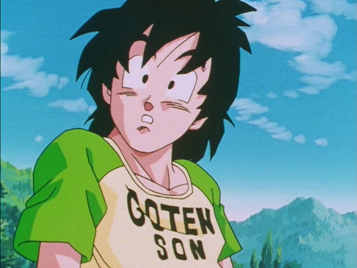 Goten adulto se mantivesse o cabelo do - Daiko O Saiyajin