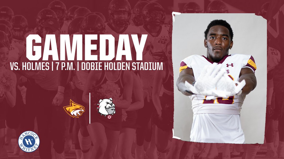 PRCCAthletics's tweet photo. Who's ready for a season opener?

🆚Holmes
📍Dobie Holden Stadium
⏰7 p.m.
🎟https://t.co/0N1x3FXCE0
🖥https://t.co/jjoVWkE8Bq
🎥https://t.co/c05wSn5jlK
🐾#RRR 
🏈#ROARwiththeBEST

REMINDER: Pearl River box offices are CASHLESS. https://t.co/CXYo63oEJ1