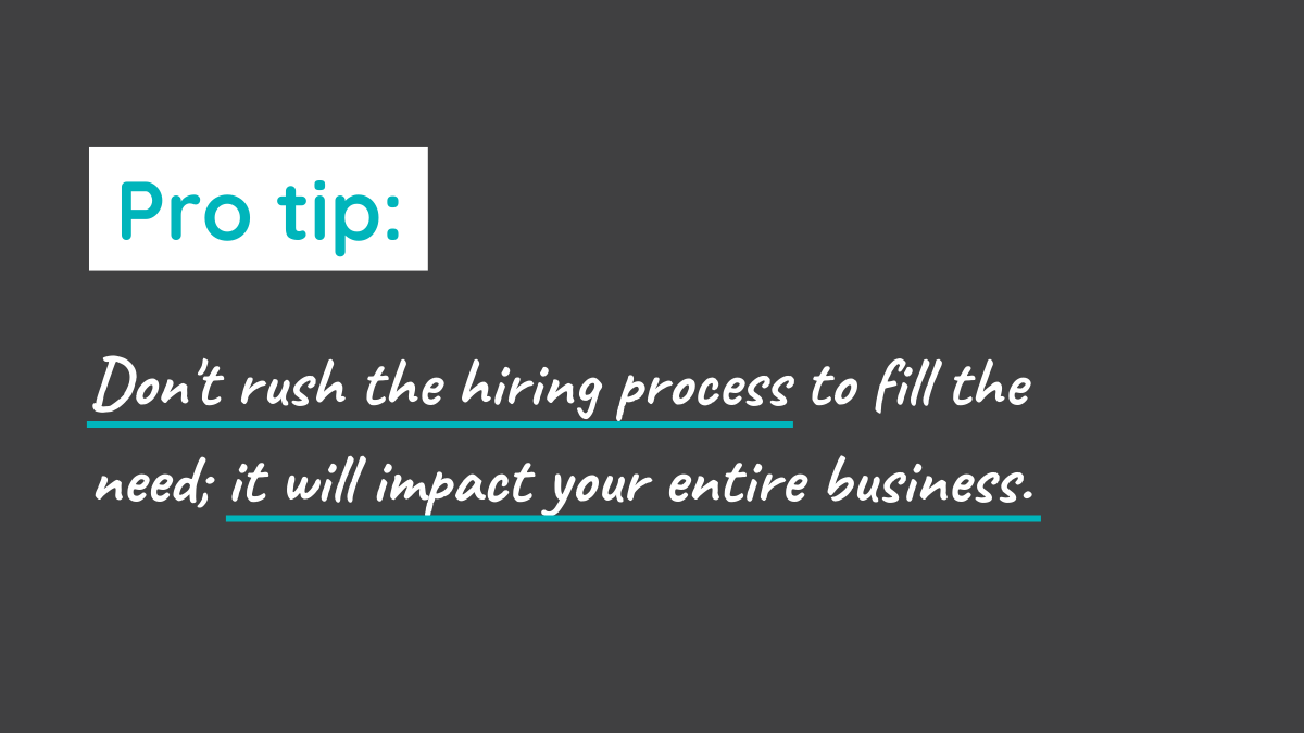 🚨 ATTN: Looking for top talent to scale your #startup? Pro tip: Don't rush the hiring decision to fill the need; it will impact your entire business! Want more golden tips? Check out: hubs.ly/Q01dgGB_0