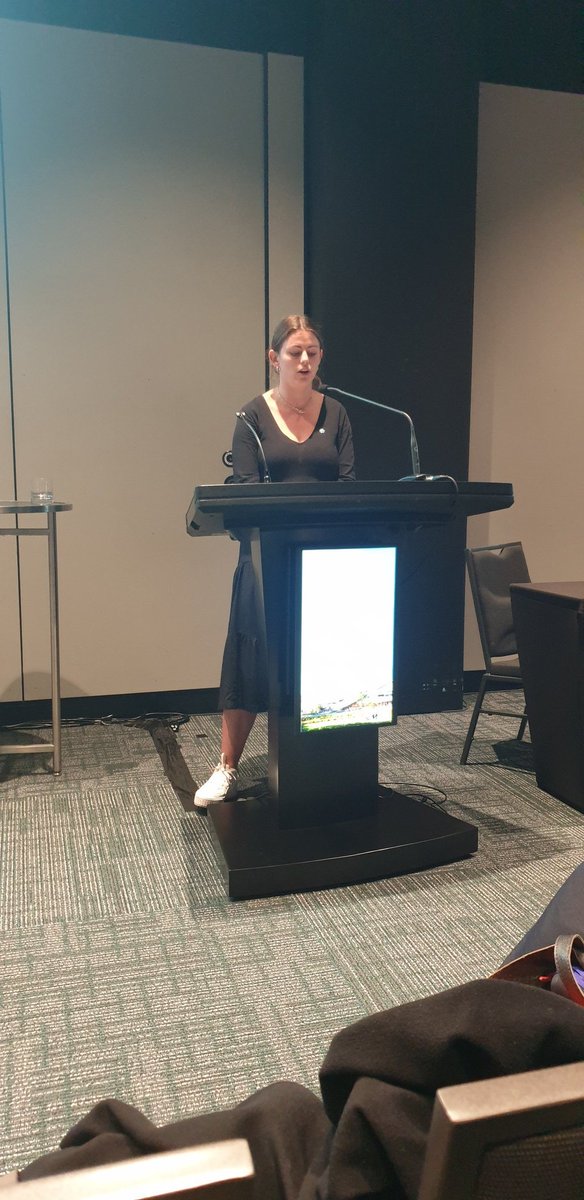 TePouNZ's tweet photo. Our very own Meghan Mappledoram presents her research at #CE2022 https://t.co/7lvGUn5tlz
