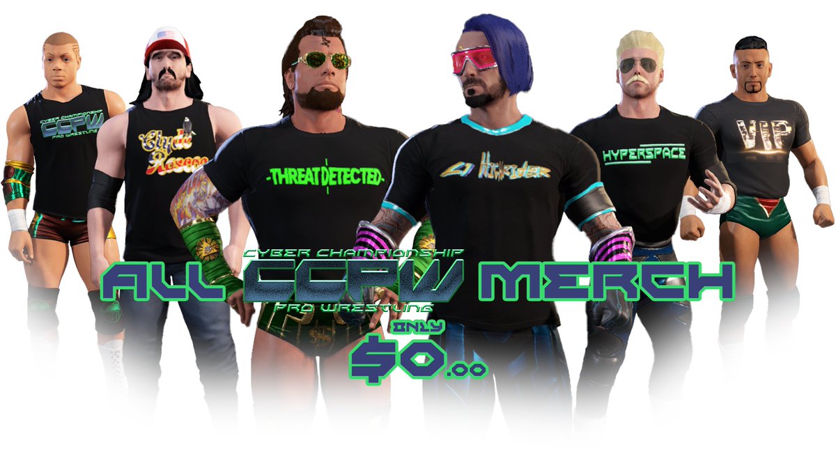 HyperspaceCCPW's tweet photo. Merch available now, only on the CCPW Discord! https://t.co/ja7hYNWS1f https://t.co/yrPpLybx8z