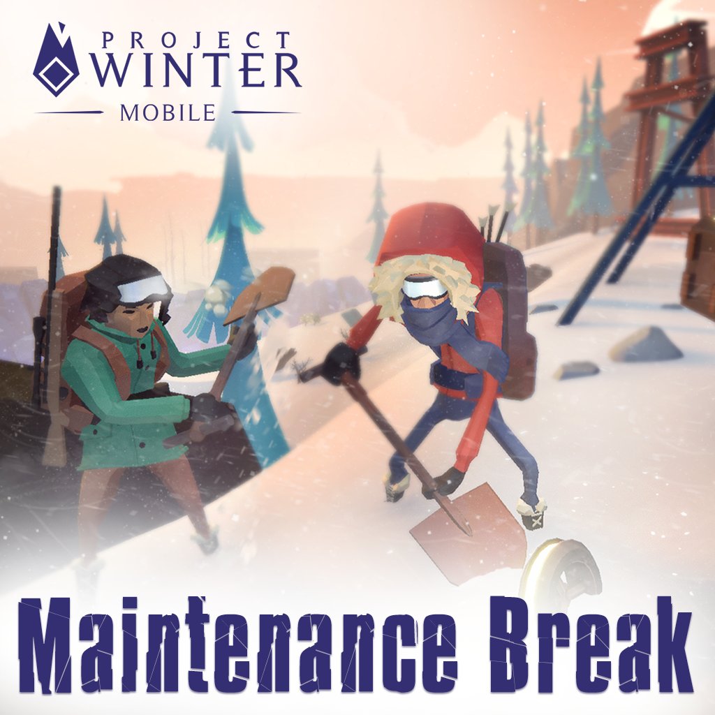 projectwinter_m's tweet photo. 🔺 Dear Survivors,
💥 Please note that at 2:30am UTC time, Project Winter Mobile will have a maintenance break which is expected to last for 30 minutes. The server will be shut down at this time to fix the server related bugs.
#projectwintermobile https://t.co/Of18NtfMkz