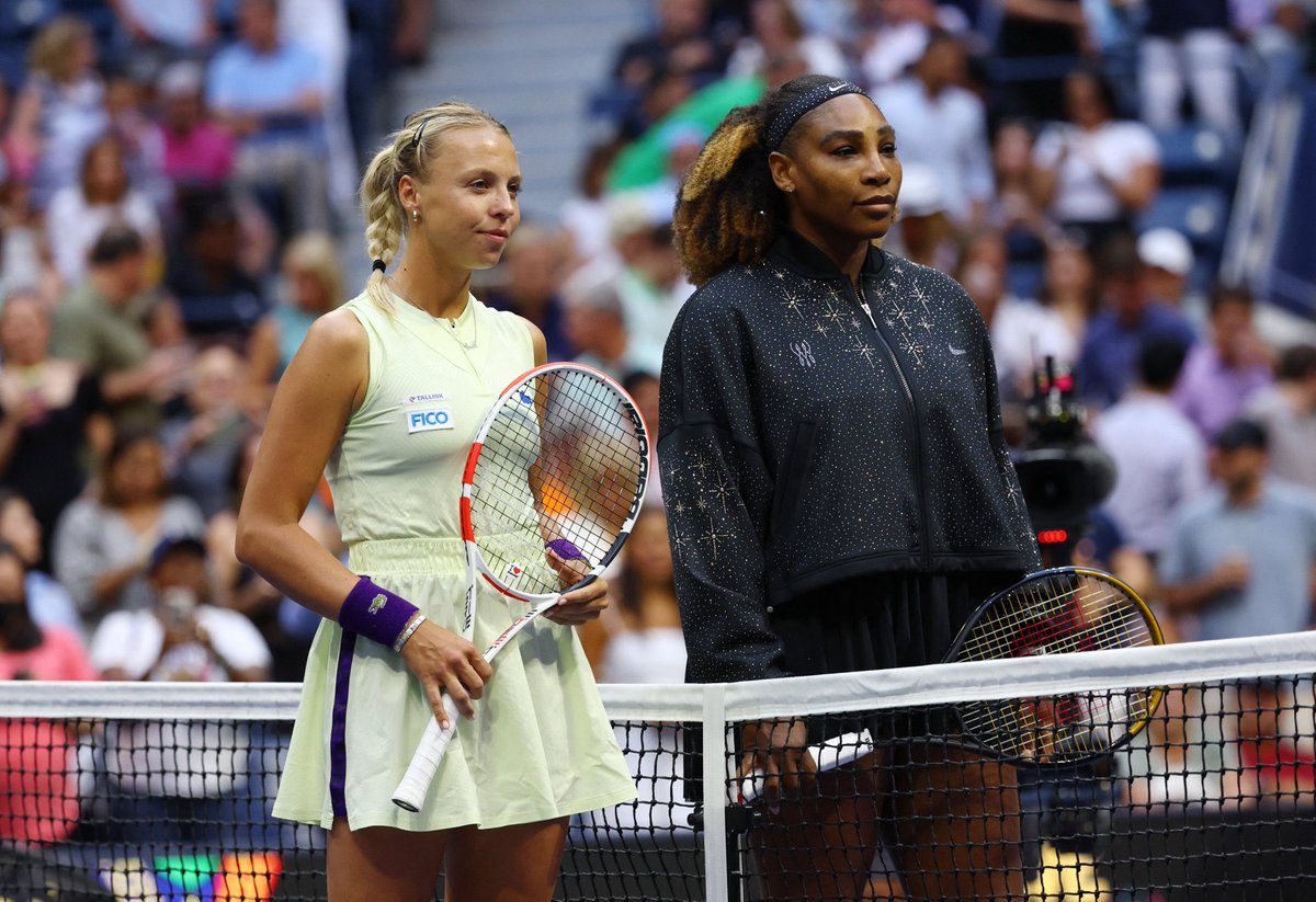 dansell_'s tweet photo. Amazing unbelievable win for Serena but can we acknowledge Kontaveit is the best ‘fit of the tournament? https://t.co/EDyuSMt6NO